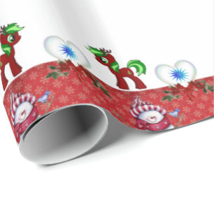 Papel de embrulho Natal