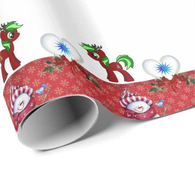 Papel de embrulho Natal (Ponta do rolo)