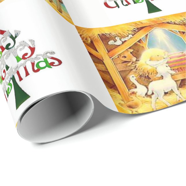 Papel de embrulho Natal (Ponta do rolo)