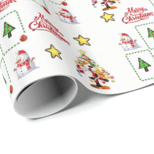 Papel de embrulho Natal