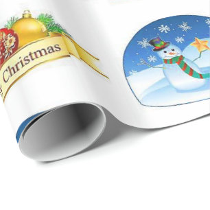 Papel de embrulho Natal