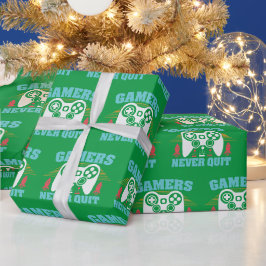 Papel de embrulho Natal das Crianças Jogadores Nun
