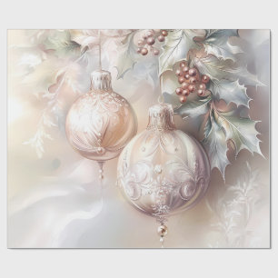 Papel de embrulho - Natal de Inverno Vitoriano Pap
