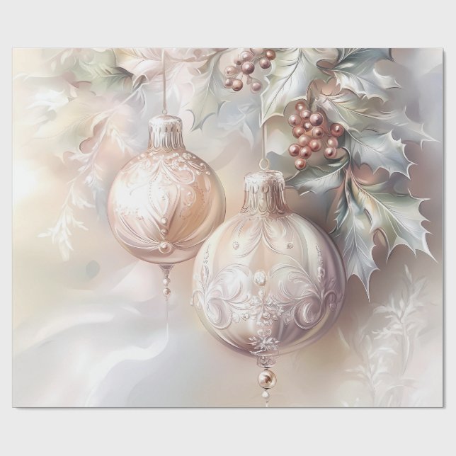Papel de embrulho - Natal de Inverno Vitoriano Pap (Aberto)