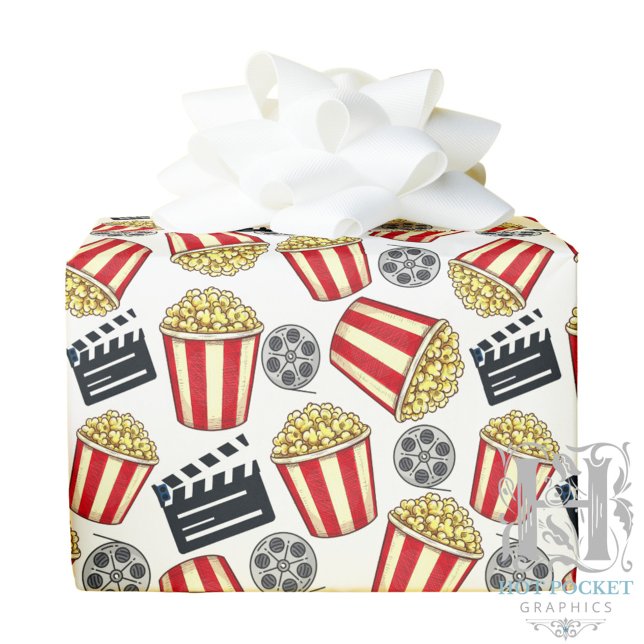 Papel de embrulho Noite de Cinema (Criador carregado)