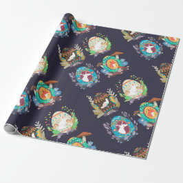 Papel de embrulho ovos de Páscoa ARTE FOLCLÓRICA