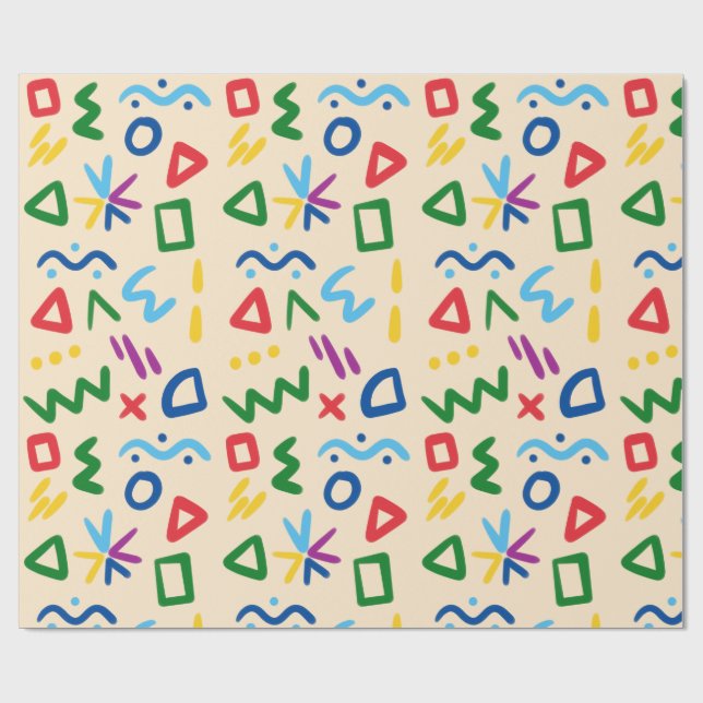 Papel de Embrulho - Papel de Embrulho Educativo pa (Aberto)