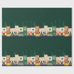 Papel de embrulho para as festas da Avenida Alegre