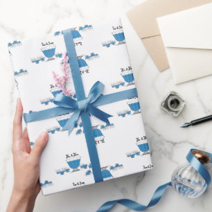 Papel de embrulho para casamento Crystal Punch Bow