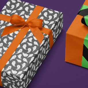 Papel de embrulho para fantasmas do dia das bruxas