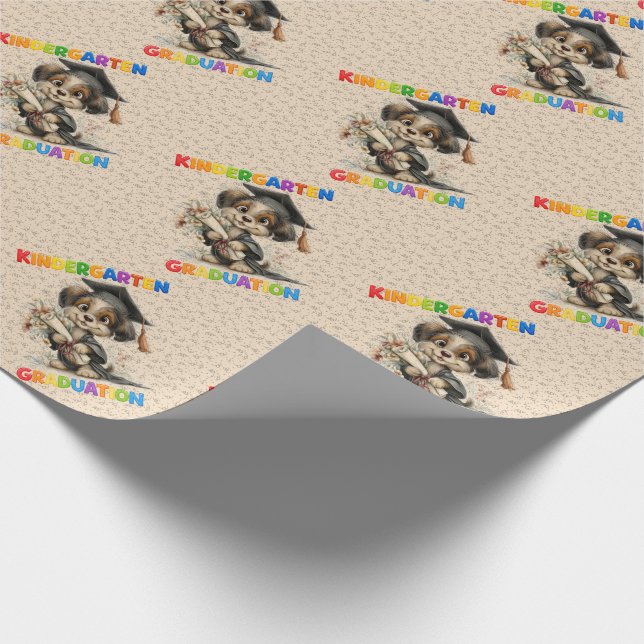 Papel de embrulho para formatura de jardim de infâ (Ponta)