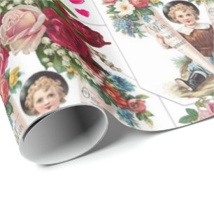 Papel de embrulho para o Dia das Mães