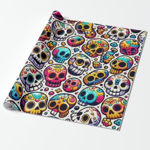 Papel de embrulho para o Halloween...