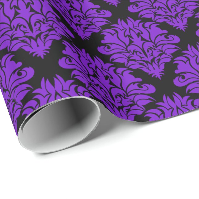 Papel de embrulho para penhor roxo (Ponta do rolo)