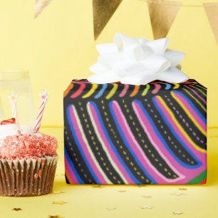 Papel de embrulho para presente Mola Pescado Kuna 