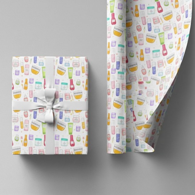 Papel de embrulho para presentes de cuidados com a (Criador carregado)