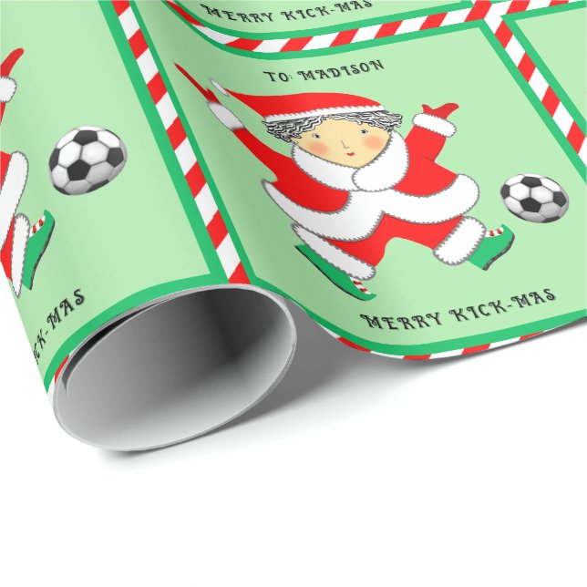 Papel de embrulho para presentes no Natal das rapa (Ponta do rolo)