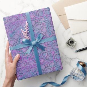 Papel de embrulho para presentes para meninas