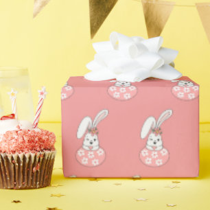 Papel de embrulho pastel de Páscoa - Personalizado