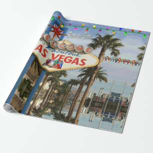 Papel de embrulho "Peace on Earth" em Las Vegas