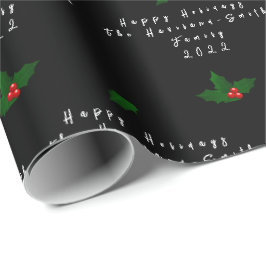 Papel de embrulho personalizado com visco HAMbyWG