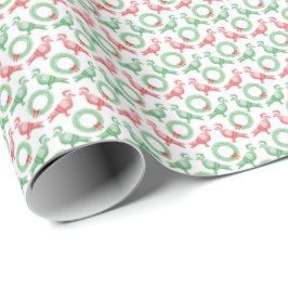 Papel de embrulho Pombo de Natal