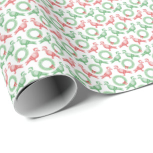 Papel de embrulho Pombo de Natal