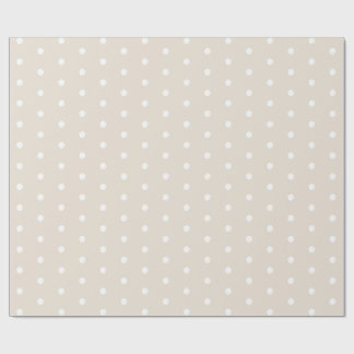 Papel de embrulho pontilhado vintage minimalista