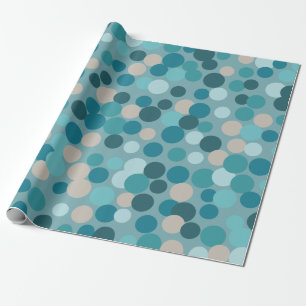 Papel de embrulho Pontos de Férias Azul
