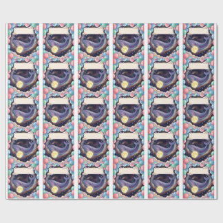 Papel de embrulho presente Lua Celestial
