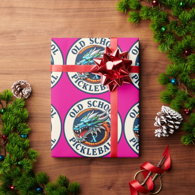 Papel de embrulho Presente time de Pickleball Drag (Presente de Natal)