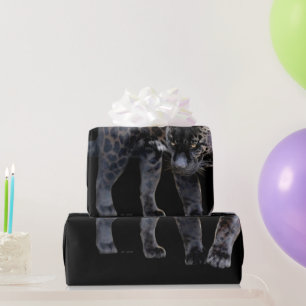 Papel de embrulho preto de mate Jaguar Diablo