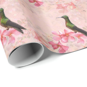 Papel de embrulho Primavera Rosa