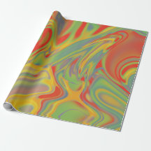 Papel de embrulho psicodélico