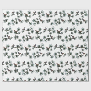 Papel de embrulho Quail Pine