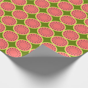 Papel de embrulho Rosa Melancia Multi