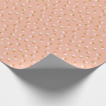 Papel de embrulho rosa para presentes e artesanato