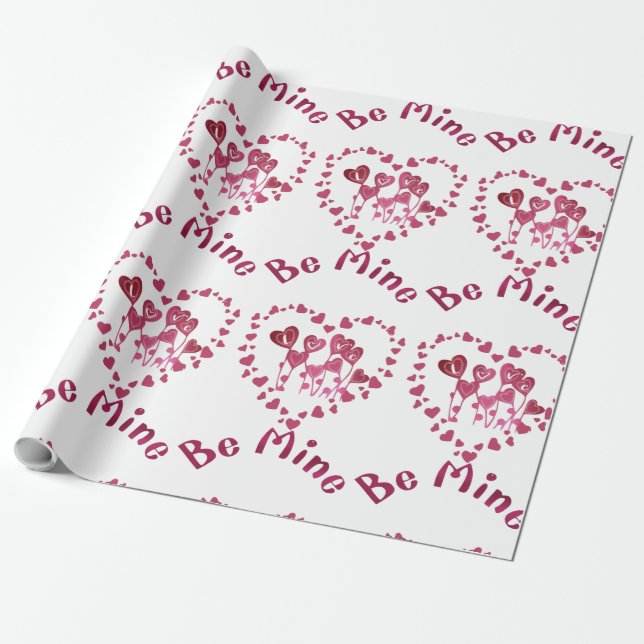Papel de embrulho Seja Minha (Desenrolado)