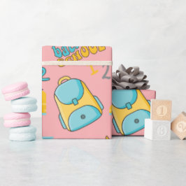 Papel de embrulho sem costura: Cartaz de avião em