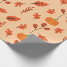 Papel de embrulho sem costura para os dias de outo