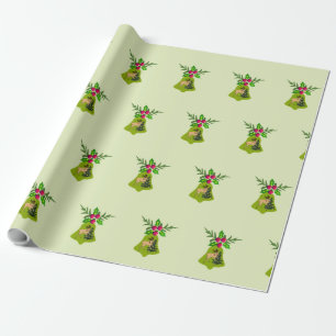 Papel de embrulho Sino de Natal