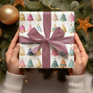 Papel de embrulho sinos de Natal
