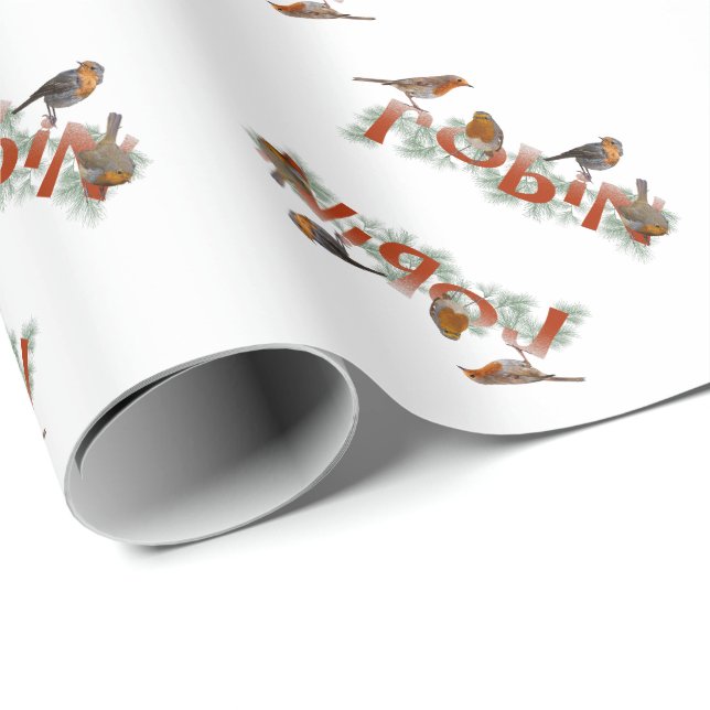 Papel de embrulho textura de robins (escolha a cor (Ponta do rolo)