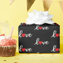 Papel de embrulho The Word Love