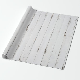 Papel de embrulho tom de madeira branco rústico