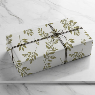 Papel de embrulho verde sálvia