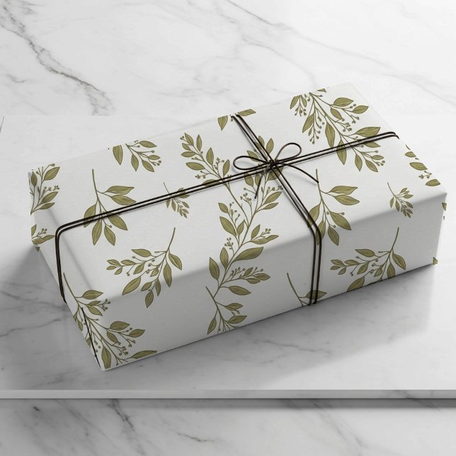 Papel de embrulho verde sálvia (Criador carregado)