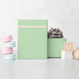Papel de embrulho verde sólido rolo