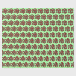 Papel de embrulho vermelho de Natal Boricua