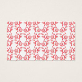 Papel de embrulho vermelho e rosa com um padrão re